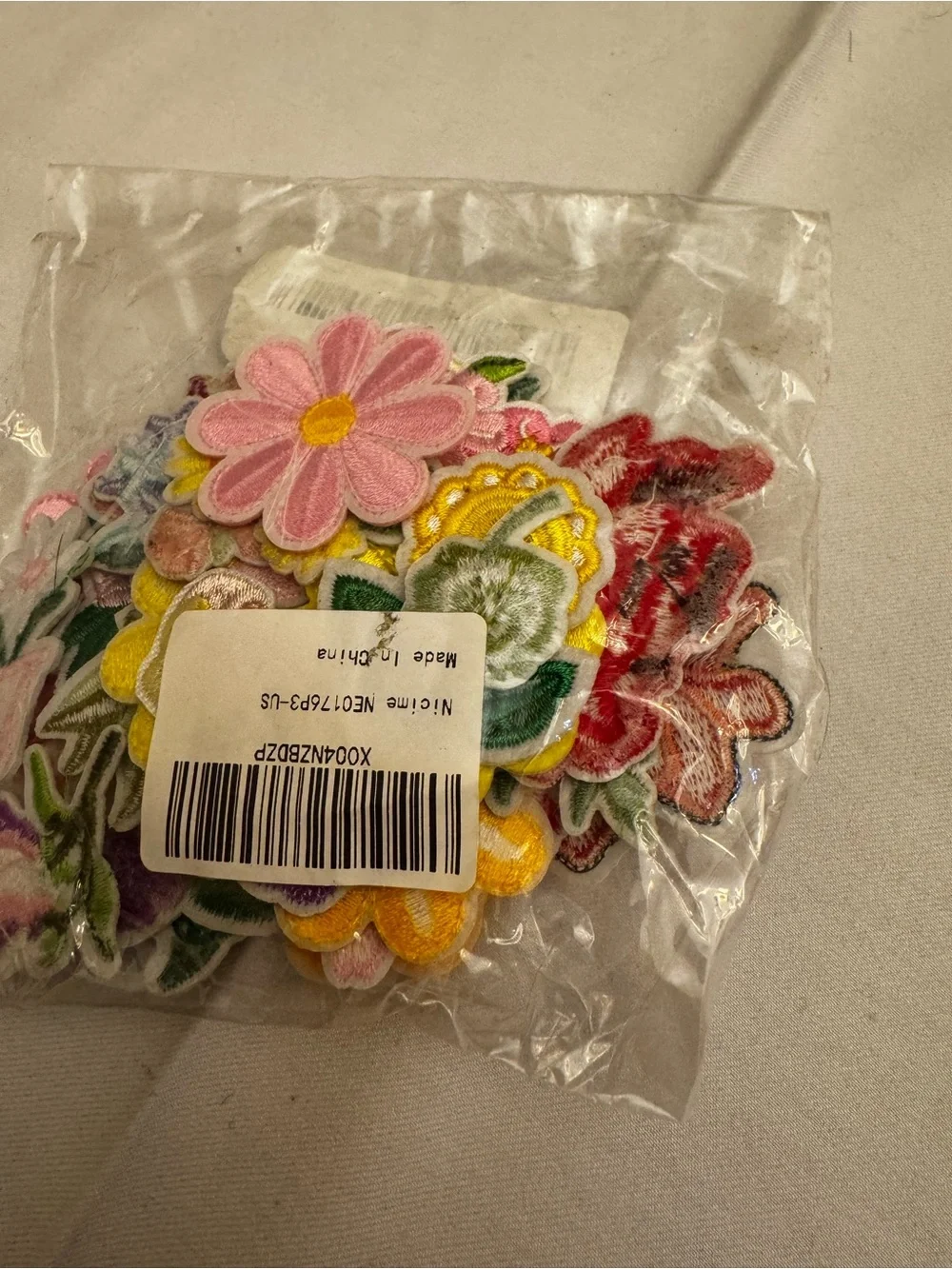 Aime Leon Dore Multicolor Floral Embroidered Patch Set